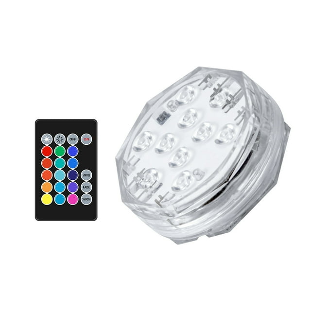 Luces Sumergibles RGB sumergible LED luz subacuática tanque de peces estanque Spa piscina lámpara