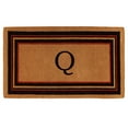 thumbnail image 2 of Calloway Mills Calloway Mills Esquire Monogram Outdoor Doormat, Extra-thick 2' x 3' (Letter Q), 2 of 2