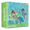 thumbnail image 4 of Joyfy 2 Packs Pool Floats for Adult,Inflatable Pool Chair Float with 2 Cup Holder, Pool Loungers for Pool Lake Travel Beach, 4 of 10