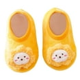 thumbnail image 3 of kamemir Walking Shoes for Babies Baby Sock Shoes Sneakers Baby First Walking Shoes Boys Girls Crib Shoes Toddler Slip On Shoes(Yellow,12-18 Months), 3 of 6