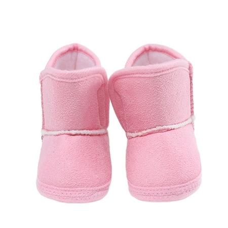 

Shuttle tree Baby Boots Winter Warm Soft Sole Fluffy Cute Non Slip Shoes for Newborn Infant