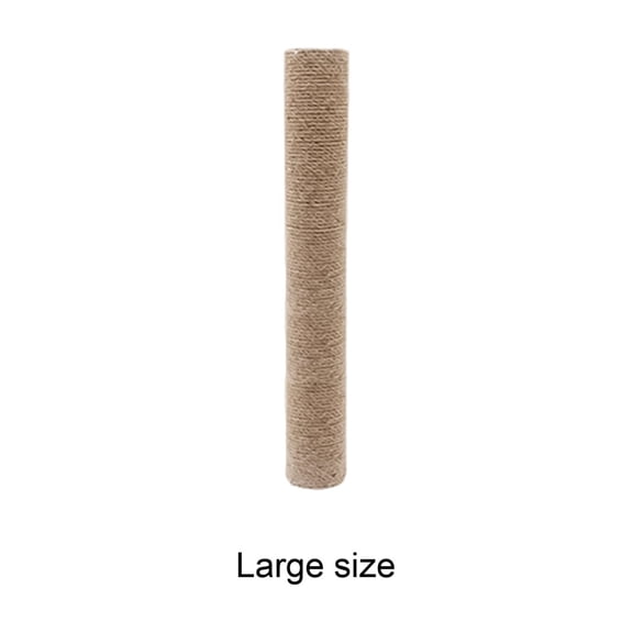 Cat Scratching Post with Natural Sisal Rope Meidum Diameter Scratcher Post Tree for Indoor Cats(16*3in)