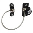 thumbnail image 1 of Juego de 2 piezas de cerradura de Seguridad negra, cerradura de ventana, cerradura de refrigerador, cajón, cerradura de ventana, limitante de Seguridad Shuxiu Wang 9024719179506, 1 of 5