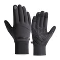 thumbnail image 2 of Clearance Under $5 Boovnll Winter Gloves, Thicken Fleece Liner Cycling Gloves, Touchscreen Windproof Winter Gloves Women Men for Running, Ski, Cycling, Hiking, Driving, Walking, Winter Gloves Men, 2 of 7