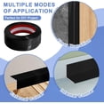 thumbnail image 5 of Duslogis Wall Corner Protector Moulding Trim Peel and Paste Wall Corner Guards Trim Flexible Self Adhesive Edge Protector Moulding, 0.8 in x 10 Ft, Black, 5 of 7