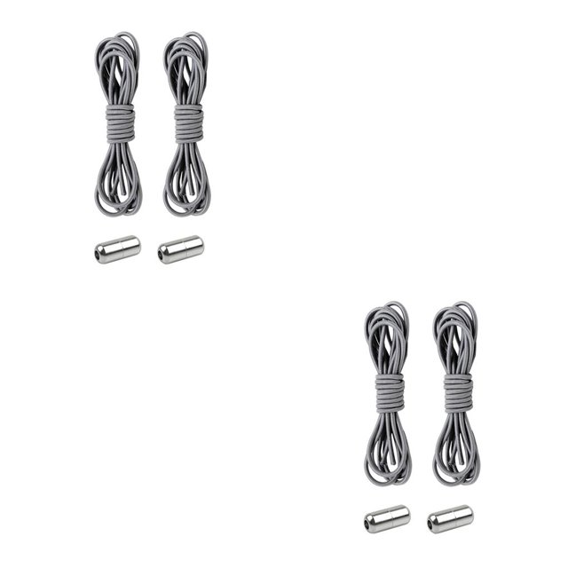 Greeniant Cordones elásticos sin hebilla para atar, cordones rápidos para niños y adultos, cordones semicirculares, cierre de Metal, equipo Type1 NO1