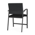 thumbnail image 3 of Newport Reception 24.5" Steel Hip Chair / Charcoal Steel / Dark Gray / Black, 3 of 5