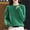 Green, variant on Thermal Underwear Top for Women Cozy Solid Color Slim Knit Long Sleeve Casual Base Layer Top for Everyday Comfort Gold M