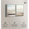 thumbnail image 3 of Dreamy Tones Set Canvas Set of 2 Minimal Abstract by Art Remedy, Silver Frame, 10 x 15, 3 of 6