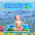 thumbnail image 1 of Colchoneta de agua inflable, colchoneta de juego inflable, colchoneta de agua, juguete para bebé, centro de juegos de actividades divertidas LingWen 1327534344394, 1 of 1
