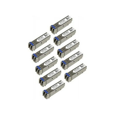 StarTech.com GLCLHSM10PST Cisco GLC-LH-SM Compatible SFP Module - 1000BASE-LX/LH Fiber Transceiver - GLCLHSM10PST - 10 Pack