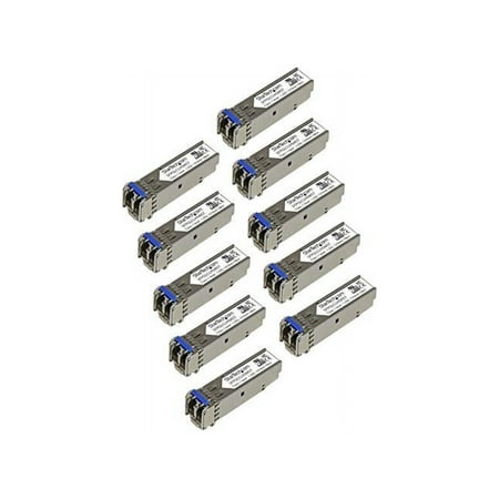 UPC: 0065030864329 | StarTech.com GLCLHSM10PST Cisco GLC-LH-SM Compatible SFP Module – 1000BASE-LX/LH Fiber Transceiver – GLCLHSM10PST – 10 Pack