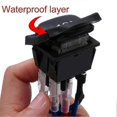 thumbnail image 4 of Momentary Polarity Reverse Switch Waterproof Control Motor Actuator 6 Pin 3 Position Rocker Toggle Switch, 4 of 4