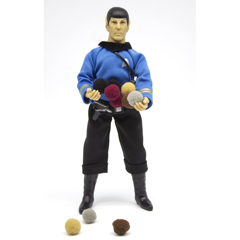Mego Action Figure, 8” Star Trek - Mr. Spock in Blue Shirt w