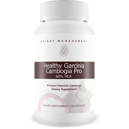 Healthy Garcinia Cambogia Pro- 60% HCA- Max Strength - Natural Weight Loss Supplements - Carb Blocker & Appetite Suppressant - All Natural Diet Pills for Women & Men - 60 Caps