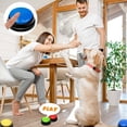 thumbnail image 5 of Botón de comunicación para mascotas Altavoz para perros Entrenamiento Juguete parlante Grabación Sonda Caja para apretar Voz 1 paquete Azul oscuro, 5 of 5