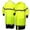 Hi Viz Lime, variant on Pyramex RRWC3110X2 PU/Poly Long Hi Vis Raincoat