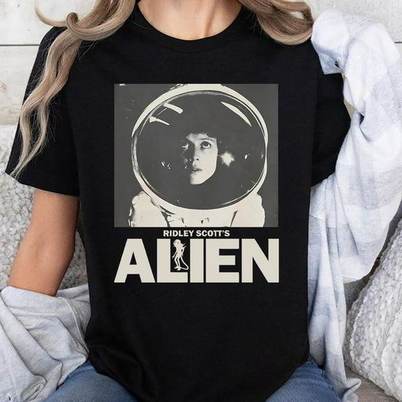 Alien Movie 1979 Shirt, Men's And Women's Graphic Tee 100% Cotton by TBun, Full Sizes S-5XL