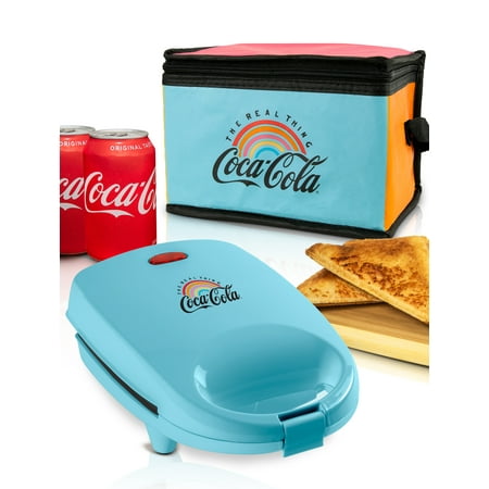 Coca-Cola CKPHBCMSAND5DB Sandwich Maker with Beverage Cooler Bag