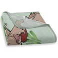 thumbnail image 2 of Northwest Jungle Book Micro Raschel Throw Blanket, 46" x 60", Wild in You, 2 of 5