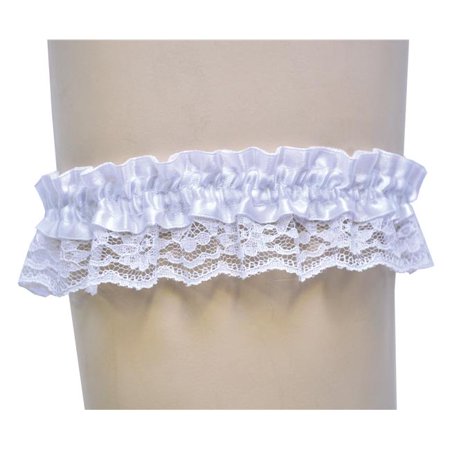 

Garter Lace Single White Costume
