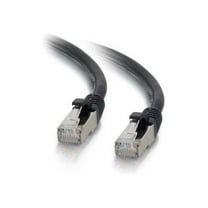 C2G 10ft Cat6 Ethernet Cable - Snagless Shielded (STP) - Black - Patch cable - RJ-45 (M) to RJ-45 (M) - 3.05 m - screened shielded twisted pair (SSTP) - CAT 6 - molded, snagless, stranded - black
