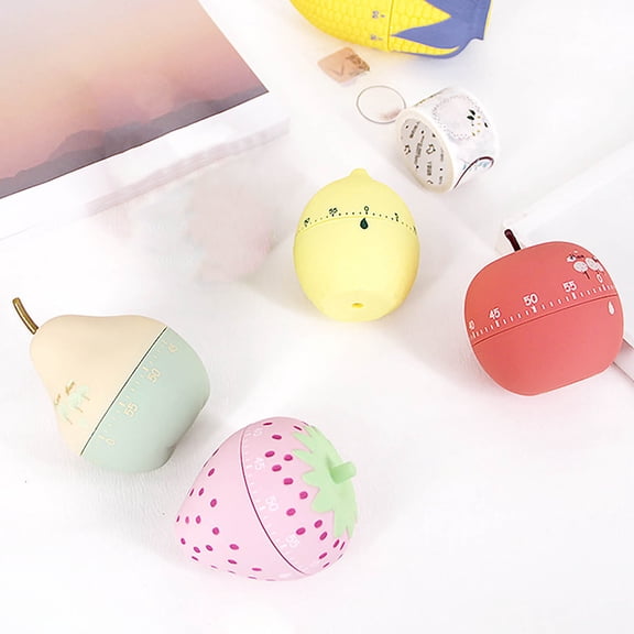 SATRINO 60 Minute Mechanical Kitchen Timer - Visual Kitchen Cooking Timer Clock with Loud Alarm - No Batteries Required-Manual Countdown Timer for Classroom, Home, Study and Cooking