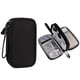 thumbnail image 5 of Bolsa de Almacenamiento PortáTil de Dos Niveles para Productos Digitales: Organizador de Viaje para Cables USB, Auriculares y Accesorios, Color Negro, 5 of 5