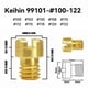 thumbnail image 3 of 10Pcs Carburetor Main Jet Kit Carburetor Carb Main Jet for GY6 50cc 139QMB 4 Strokes PZ19 Scooter Replacement Accessory 100 122, 3 of 5