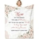 thumbnail image 1 of LHSHID Mom Gifts Blanket Lightweight Flannel Polyester Throw Blanket for Mother's Day Birthday Christmas Anniversary 60"x80", 1 of 7