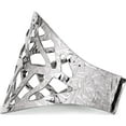 thumbnail image 3 of Sterling Silver Rhodium-Plated Adjustable Ring, 3 of 5