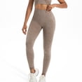 thumbnail image 5 of Paiwinds Women's High Waist Yoga Pants Full Length Tummy Control Slim Fit Nylon Spandex Running Leggings, 5 of 9
