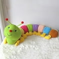 thumbnail image 4 of Jouet Chenille en Coton Doux Multicolore Poupée pour Enfants Cadeau d'Anniversaire, 4 of 10