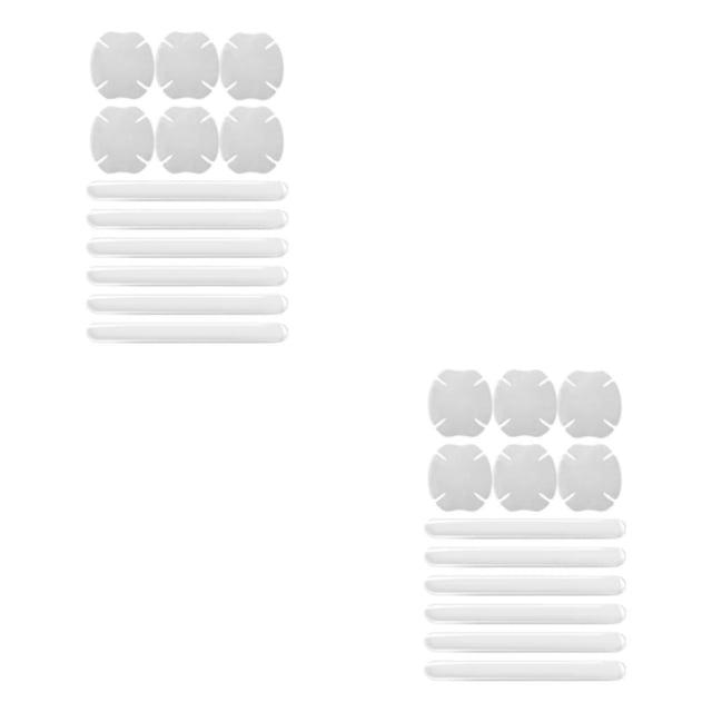 Riwesomey Vehicle Kick Mats Protector Scratch Resistant for Byd Atto 3 Tipo 1 2piezas