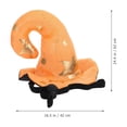 thumbnail image 3 of LIFKOME 2PCS Pet  Hat Dog Saliva Towel Cloth Orange for Daily Use, 3 of 8