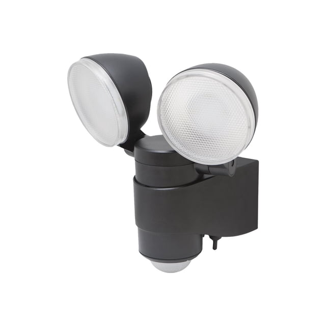 MAXSA(R) Innovations 43218 Battery-Powered Motion-Activated Dual-Head LED Security Spotlight