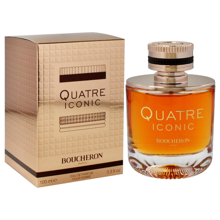 Boucheron Quatre Iconic, 3.3 oz EDP Spray, Amber Floral, Female