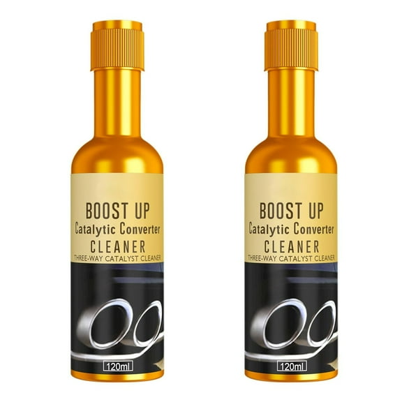 Catalytic Converter Cleaner - Boost up Catalytic Convertor Cleaner Complete Fuel System Cleaner,Engine Disassembly Cleaning Exhaust Gas Removal Carbon Deposition Automotive Gasoline Additive 120ml