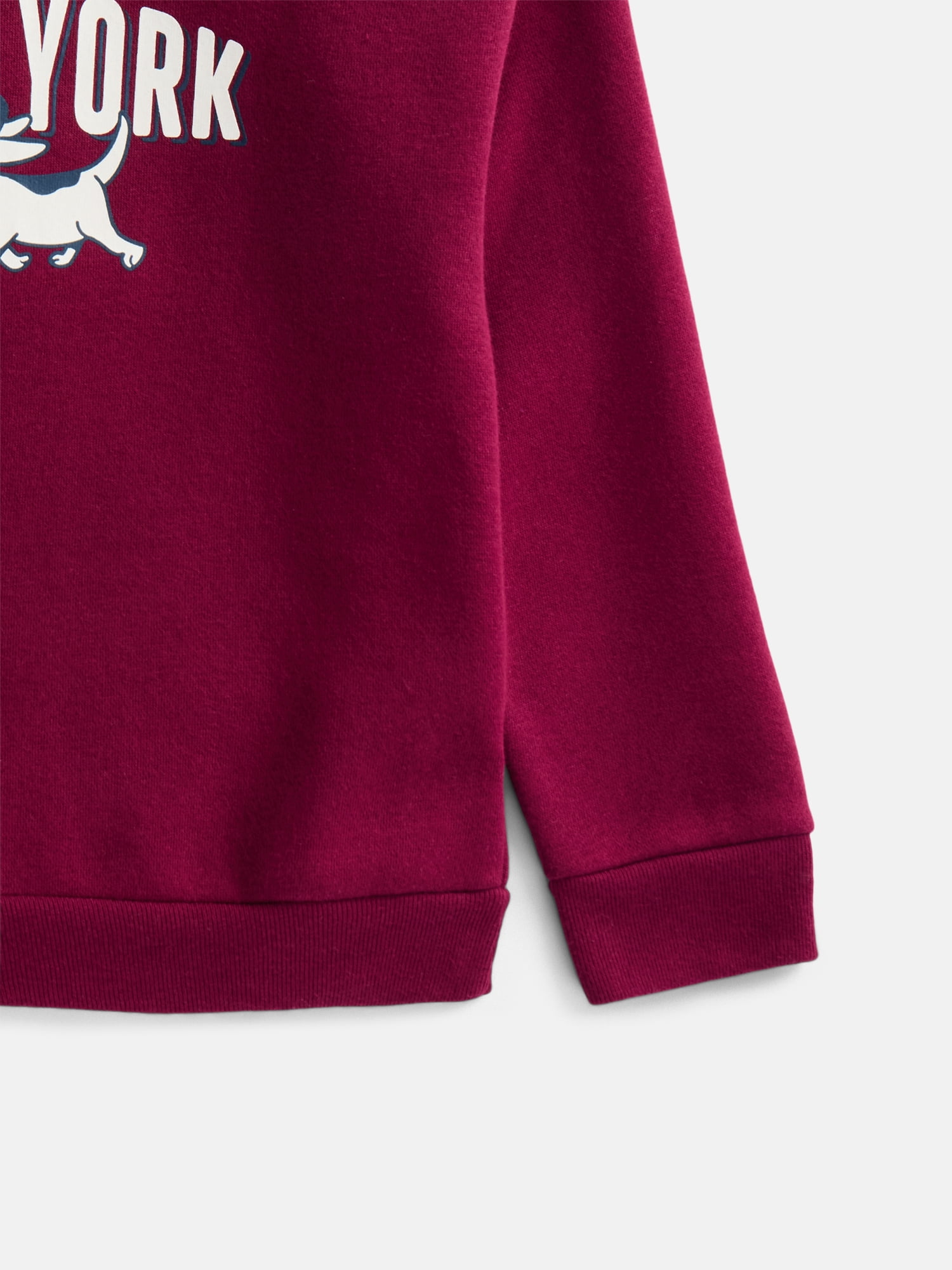 Wonder Nation Baby & Toddler Fleece Crewneck Sweatshirt, Sizes 6M-5T