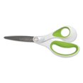 thumbnail image 2 of Carbotitanium Bonded Scissors, 8" Long, 3.25" Cut Length, White/green Straight Handle | Bundle of 10 Each, 2 of 5
