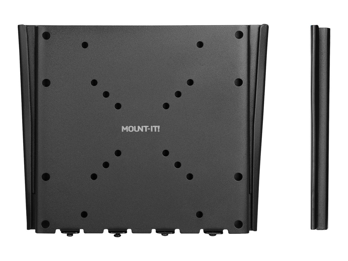 Mount-It! Fixed TV Wall Mount | Fits 32"-43" TVs | 66LBS Capacity