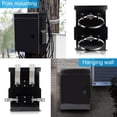 thumbnail image 7 of Outdoor Electrical Box, Cold-Rolled  Plate,  Alloy  Beam, One- Ventilation Design, IP65 , Wall/Pole Mounted (17.8" x 13.8" .9"), 7 of 7