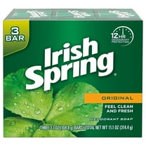 Irish Spring Original Deodorant Soap, 3 Count