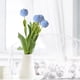 thumbnail image 5 of Artificial Flower Crochet Tulips, Crochet Flower Simulation, Handmade Artificial Tulips, DIY Home Decor, Wedding Centerpiece, Table Accent, Lightweight, Foldable, Porch, Living Room, 100%, 5 of 9