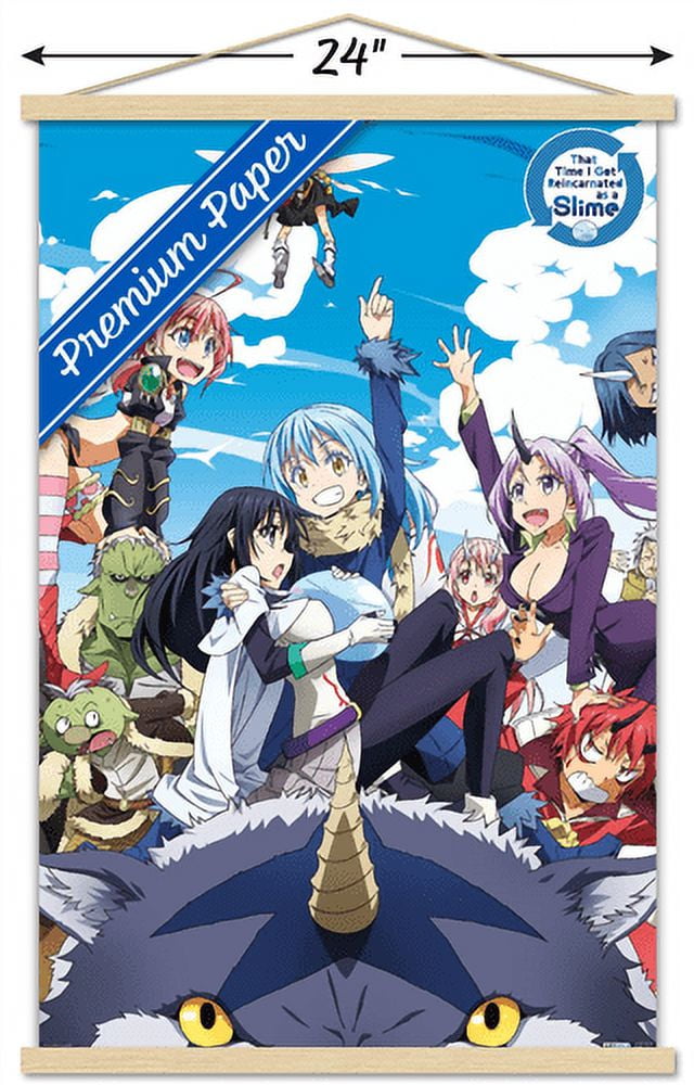 That Time I Got Reincarnated As A Slime Anime Series Matte Finish Poster  Paper Print - Animation & Cartoons posters in India - Buy art, film,  design, movie, music, nature and educational