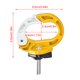 thumbnail image 5 of Soidarity Gancho para patinete, aleación de aluminio, suspensión delantera para patinete, reemplazo de soporte en forma de O para M365, amarillo Type3 NO3 Soidarity OD000971-04, 5 of 6