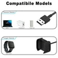 thumbnail image 5 of KIQ Cable with USB to Fast Charging Connector / Plug Compatible with Fitbit Versa 2(3.3ft/1m), 5 of 5