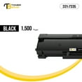 thumbnail image 3 of Toner Bank Compatible Toner Cartridge Replacement for Dell 331-7335 High Yield (Black, 4-Pack), 3 of 7