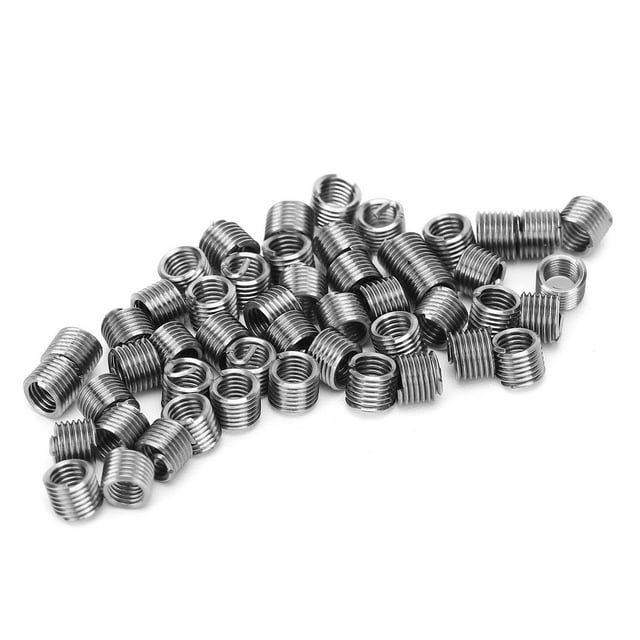 Hilitand 50Pcs Wire Thread Insert, Thread Repair Insert Repair Tool M3.5 X 0.6 For Industrial Supplies