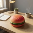 thumbnail image 4 of Slow Rising Squishies, Squeeze Toys, 4 in Diameter, Burger, Sensory Squeeze Toys, Dotted Top, 1 Pc, 4 of 6